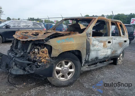 2002 GMC Envoy Sle/Slt из США, поврежденный, VIN 1GKDT13S722496406